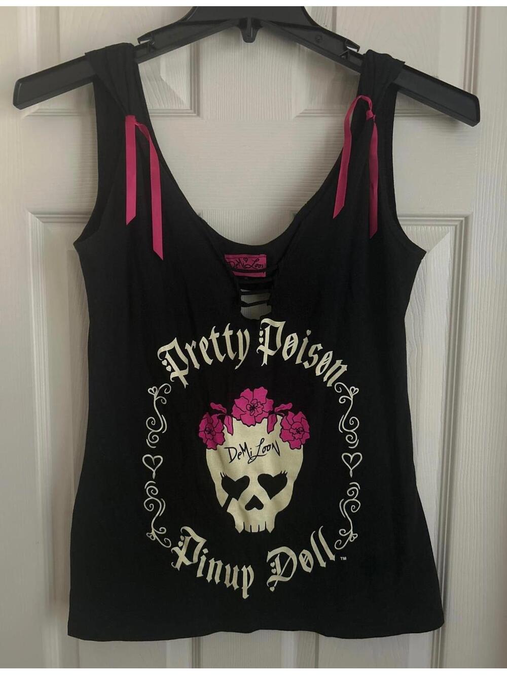 Demi Loon Pretty Poison Tank Sz XL